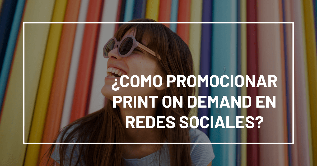 print on demand redes sociales